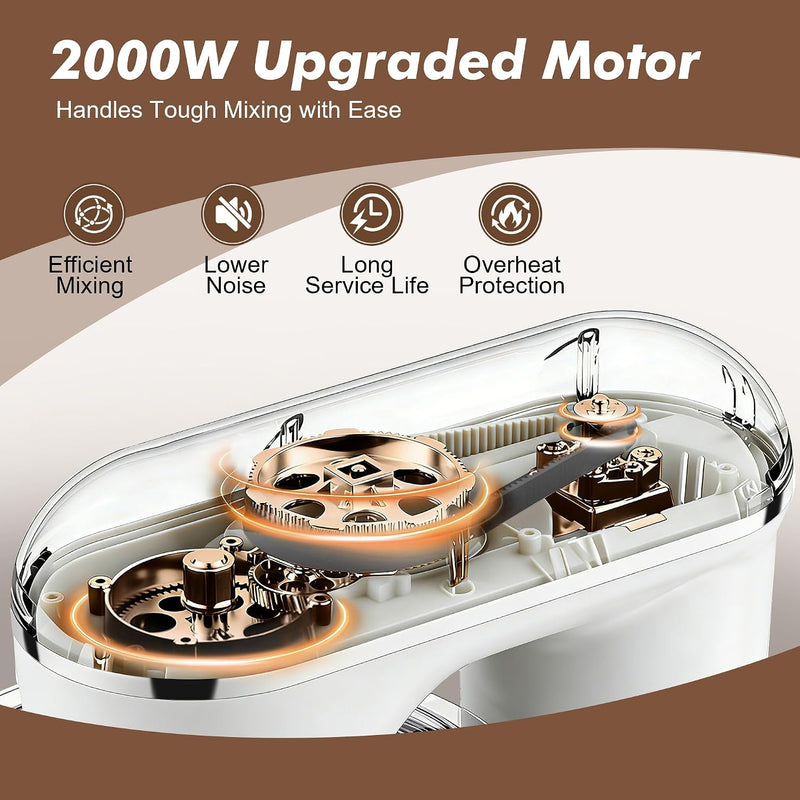 6L Stand Mixer 10 Speeds Electric Food
