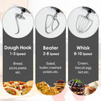 6L Stand Mixer 10 Speeds Electric Food
