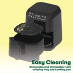 6L Touchscreen Air Fryer with Preset Cooking