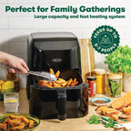 6L Touchscreen Air Fryer with Preset Cooking