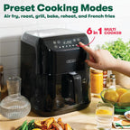 6L Touchscreen Air Fryer with Preset Cooking