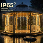 6m X 3m 600led Plug in Curtain Fairy (2 Pack)