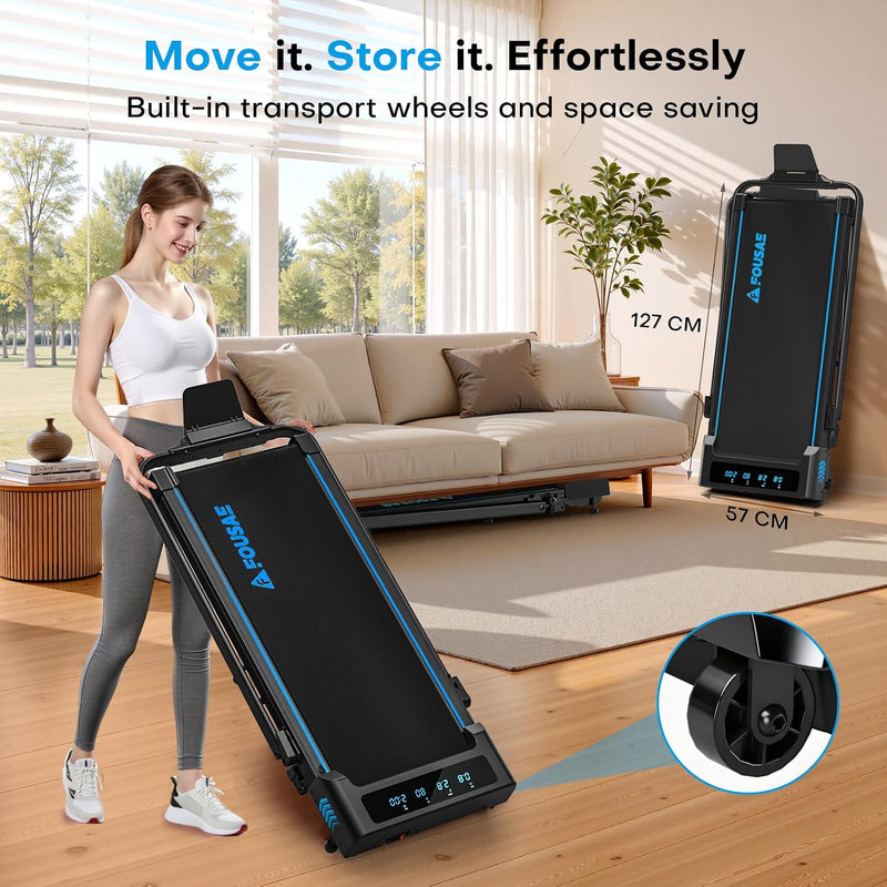 7.5MPH Treadmills for Home Foldable 5-In-1 Walking