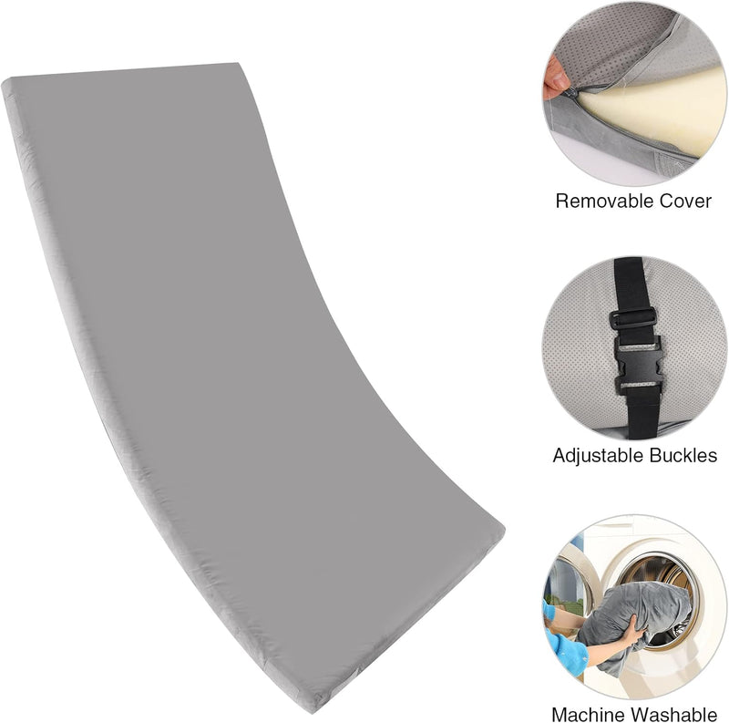 7.6CM Thick Memory Foam Camping Mattress Detachable Outer