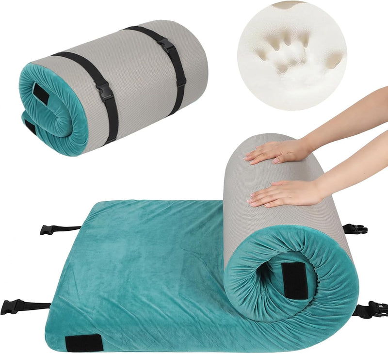 7.6CM Thick Memory Foam Camping Mattress Detachable Outer