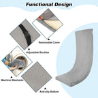 7.6CM Thick Memory Foam Camping Mattress Detachable Outer