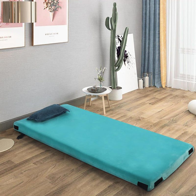 7.6CM Thick Memory Foam Camping Mattress Detachable Outer