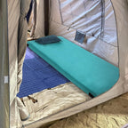 7.6CM Thick Memory Foam Camping Mattress Detachable Outer
