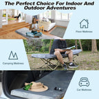 7.6CM Thick Memory Foam Camping Mattress Detachable Outer