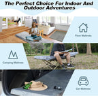 7.6CM Thick Memory Foam Camping Mattress Detachable Outer