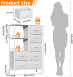 7-Drawer Fabric Chest of Drawers for Bedroom 4