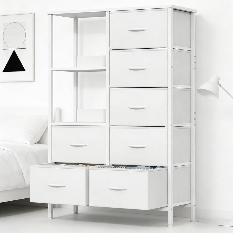 7-Drawer Fabric Chest of Drawers for Bedroom 4