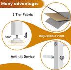 7-Drawer Fabric Chest of Drawers for Bedroom 4