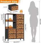 7-Drawer Fabric Chest of Drawers for Bedroom 4