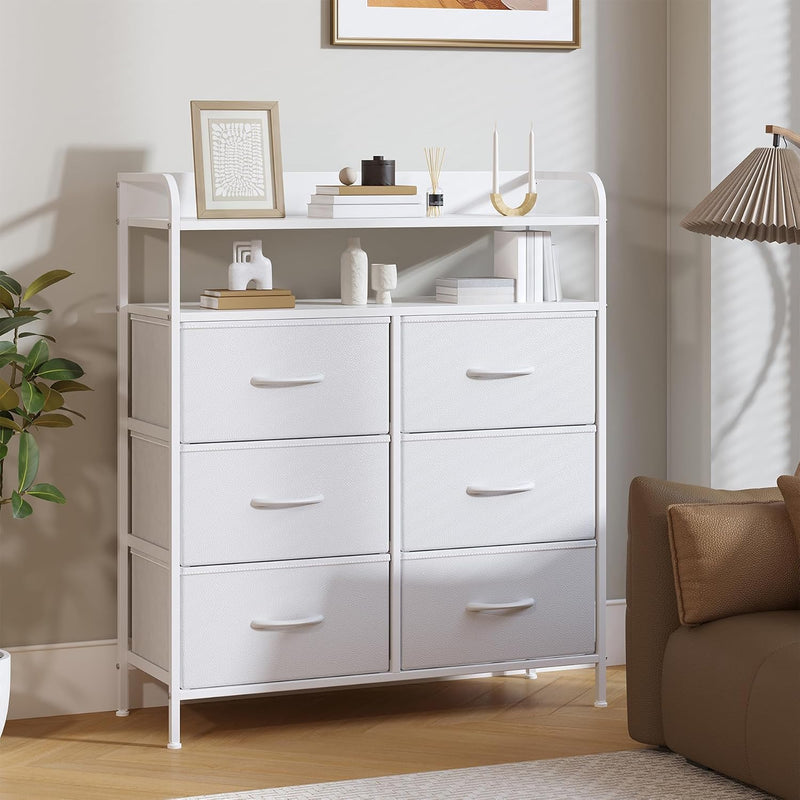7-Drawer Fabric Chest of Drawers for Bedroom 4