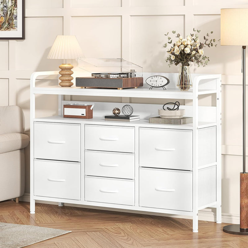 7-Drawer Fabric Chest of Drawers for Bedroom 4