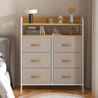 7-Drawer Fabric Chest of Drawers for Bedroom 4
