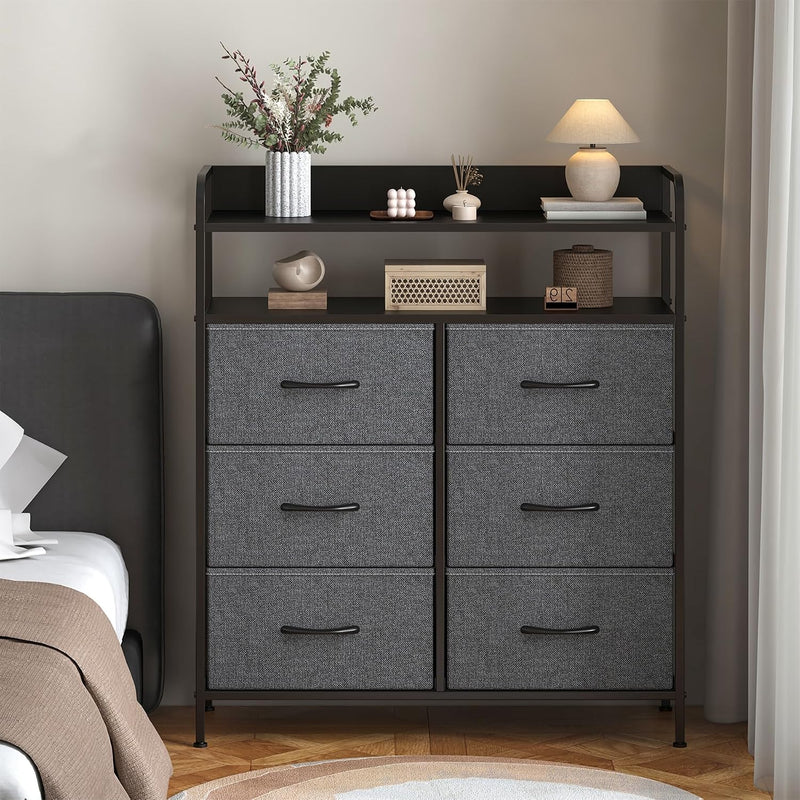 7-Drawer Fabric Chest of Drawers for Bedroom 4