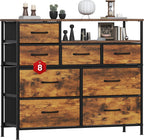 7-Drawer Fabric Chest of Drawers for Bedroom 4