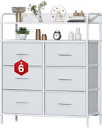 7-Drawer Fabric Chest of Drawers for Bedroom 4