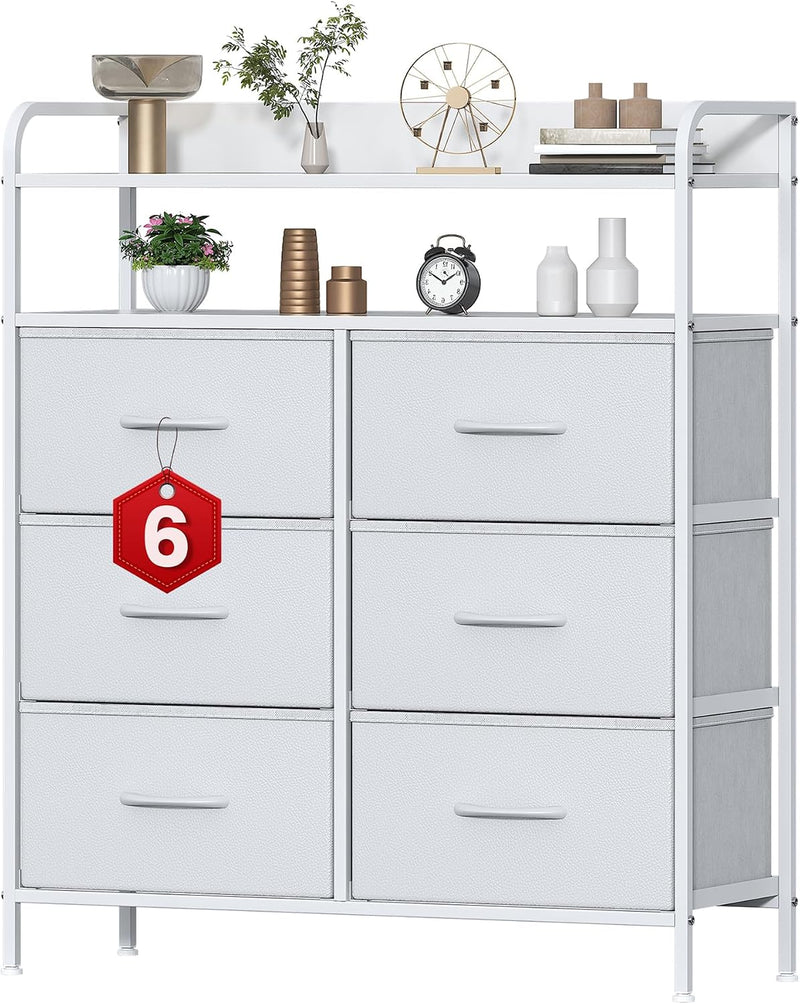 7-Drawer Fabric Chest of Drawers for Bedroom 4