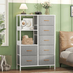 7-Drawer Fabric Chest of Drawers for Bedroom 4
