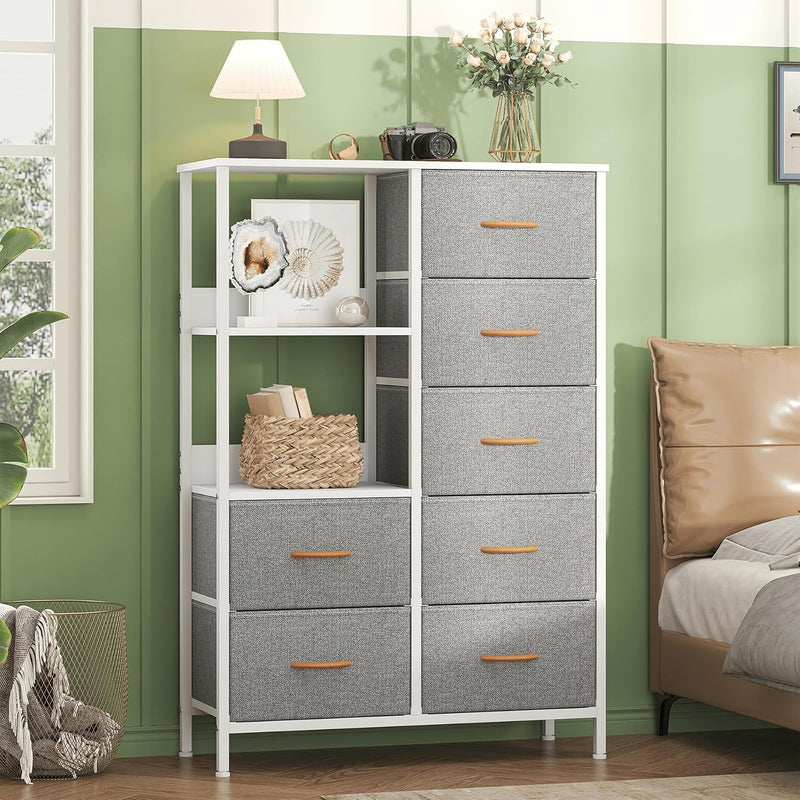 7-Drawer Fabric Chest of Drawers for Bedroom 4
