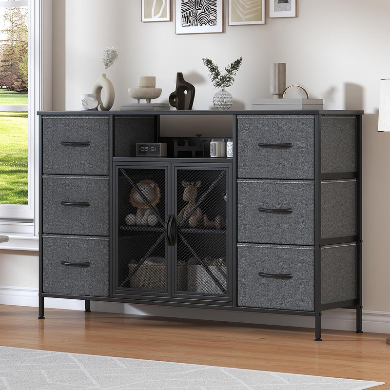 7-Drawer Fabric Chest of Drawers for Bedroom 4