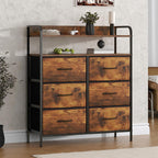 7-Drawer Fabric Chest of Drawers for Bedroom 4