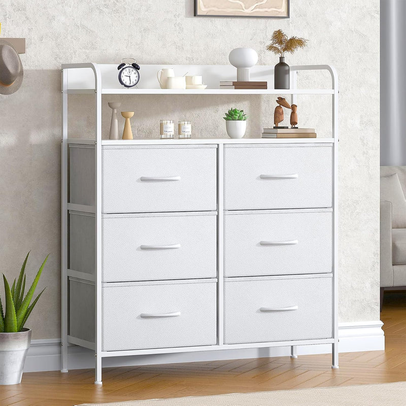 7-Drawer Fabric Chest of Drawers for Bedroom 4