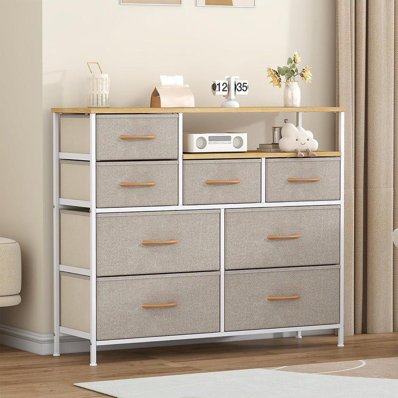 7-Drawer Fabric Chest of Drawers for Bedroom 4