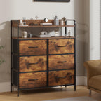 7-Drawer Fabric Chest of Drawers for Bedroom 4