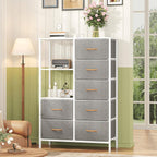 7-Drawer Fabric Chest of Drawers for Bedroom 4