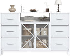 7-Drawer Fabric Chest of Drawers for Bedroom 4