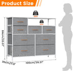 7-Drawer Fabric Chest of Drawers for Bedroom 4