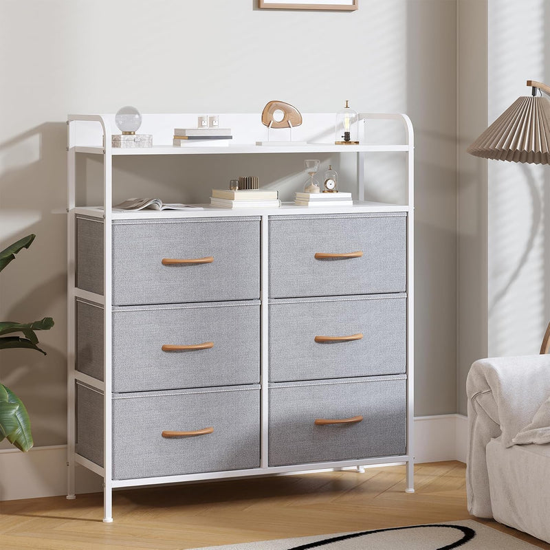 7-Drawer Fabric Chest of Drawers for Bedroom 4