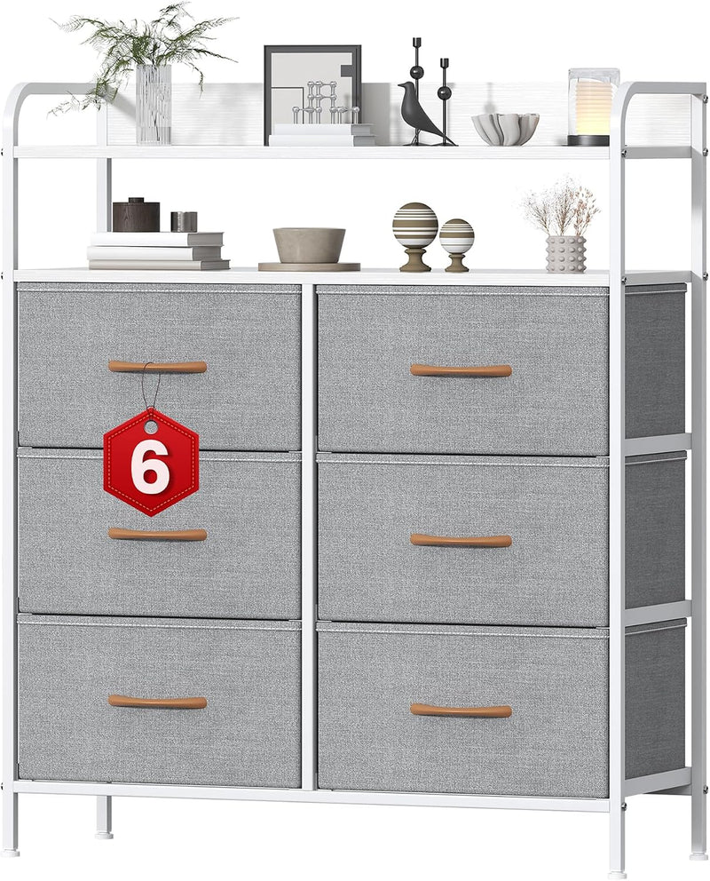 7-Drawer Fabric Chest of Drawers for Bedroom 4