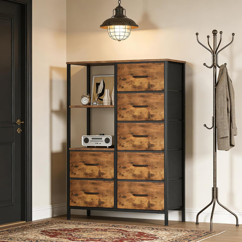 7-Drawer Fabric Chest of Drawers for Bedroom 4