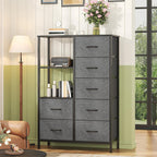 7-Drawer Fabric Chest of Drawers for Bedroom 4