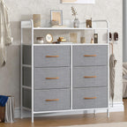 7-Drawer Fabric Chest of Drawers for Bedroom 4