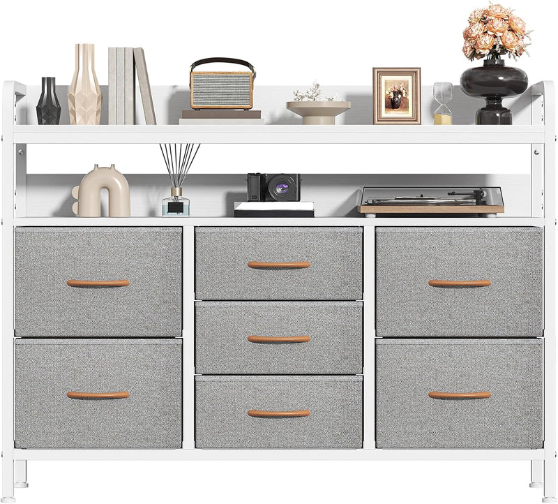 7-Drawer Fabric Chest of Drawers for Bedroom 4
