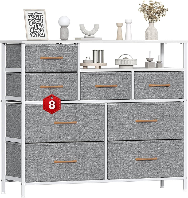 7-Drawer Fabric Chest of Drawers for Bedroom 4