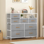 7-Drawer Fabric Chest of Drawers for Bedroom 4