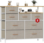 7-Drawer Fabric Chest of Drawers for Bedroom 4