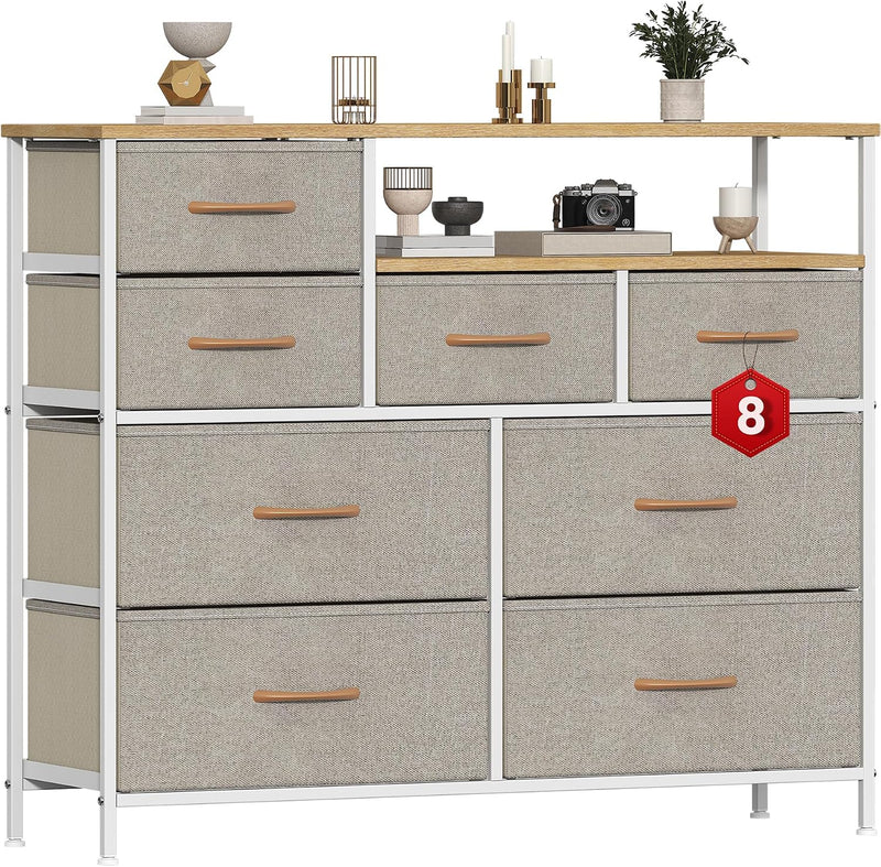 7-Drawer Fabric Chest of Drawers for Bedroom 4