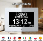 7 Inch Digital Day of the Week Clock