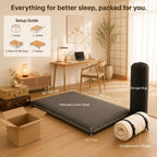 7 Layer Memory Foam Japanese Futon Mattress