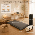 7 Layer Memory Foam Japanese Futon Mattress