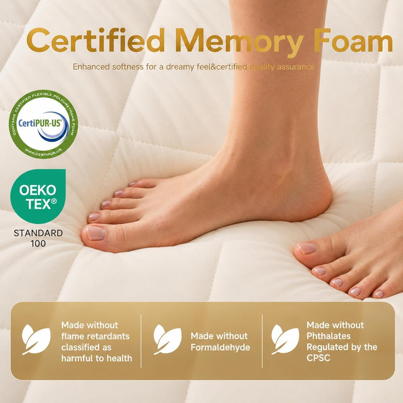 7 Layer Memory Foam Japanese Futon Mattress