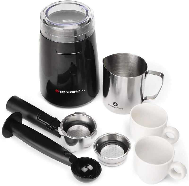 7 PC All-In-One Espresso Cappuccino Maker Machine Barista